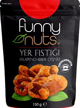 Funny Nuts Yer Fıstığı Jalapeno Biber Çeşnili